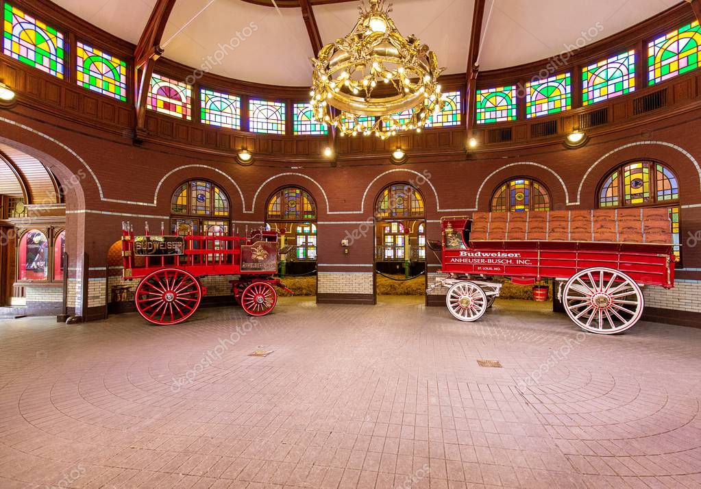 USA.St.Louis.Missouri.MAY 2019. Beer factory Anheuser Busch.