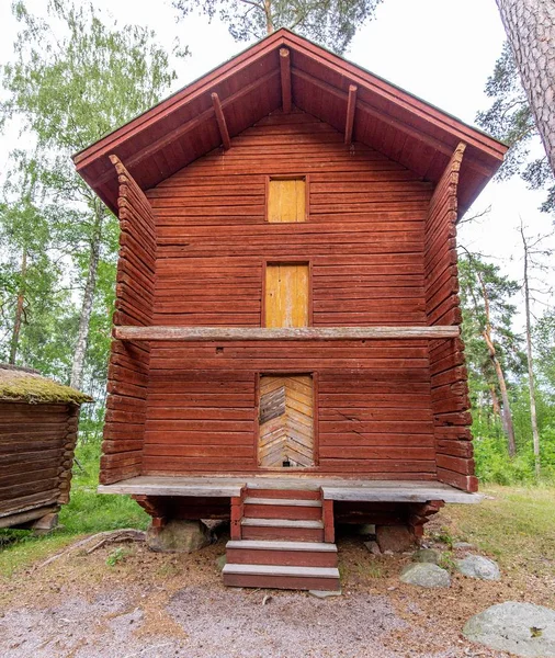 Helsingfors Finland Naturbakgrund Landskapsbakgrund Nationalpark Utomhus Landskap — Stockfoto