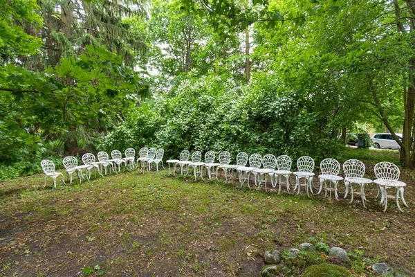 Helsinki, Finlandiya. Doğa geçmişi. Peyzaj arka planı. Ulusal park açık hava manzarası.