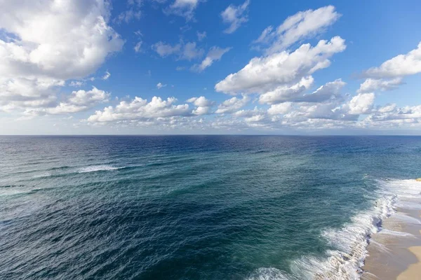 Setembro 2019 Itália Tropea Vista Aérea Fundo Paisagístico Fundo Praia — Fotografia de Stock