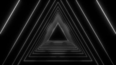 3D animasyon - üçgen arka plan.