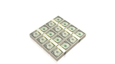 Harika iş gibi konular finans için bir dolar faturaları - yığılmış vb.