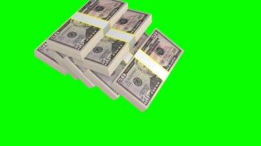 Maliye vb yeşil zemin - büyük iş gibi konular için üzerine düşen elli dolar faturaları.