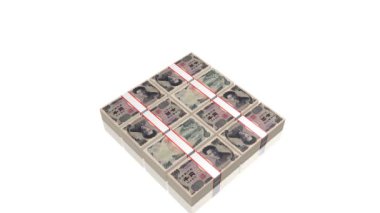 Harika iş gibi konular finans için bin yen banknotlar - yığılmış vb.