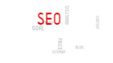 Seo (arama motoru optimizasyonu) - tipografi, animasyon