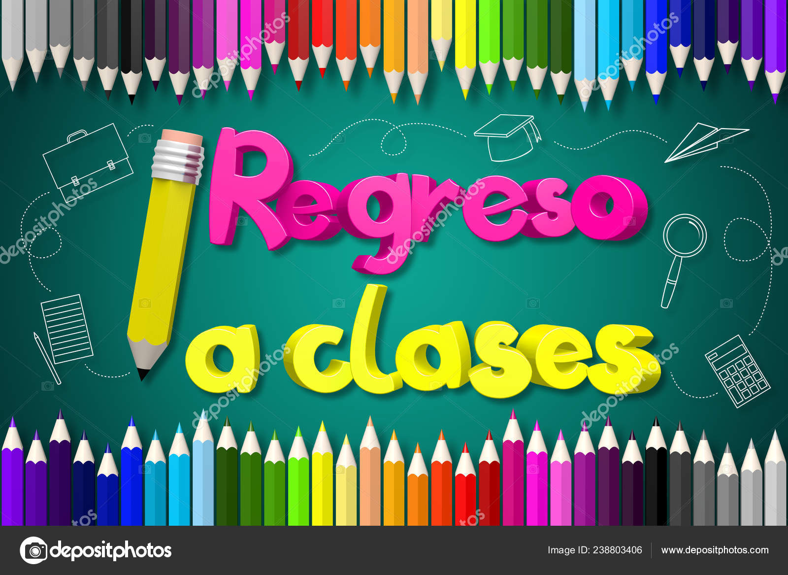 Back School English Regreso Clases Spanish Stock Photo Image By C 3d Generator Back School English Regreso Clases Spanish Stock Photo Image By C 3d Generator