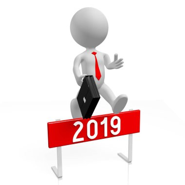 2019 yeni yıl kavramı