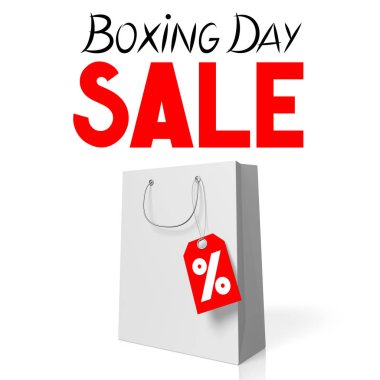 Gün satış illüstrasyon - büyük Noel satış gibi konular için boks / indirim vb.