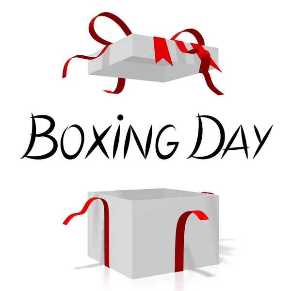 Ilustración Del Día Boxeo Ideal Para Temas Como Venta Descuento — Foto de Stock