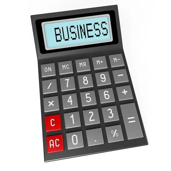 Calcolatore Isolato Sfondo Bianco Concetto Business — Foto Stock