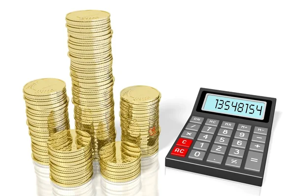 Calulator Money Banking Finance Concept — Stok fotoğraf