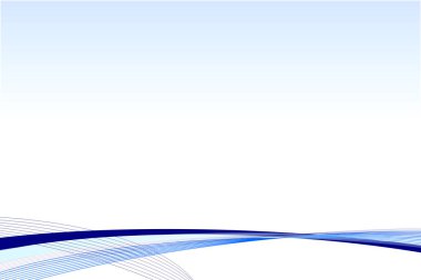 Mavi arka plan - dalga