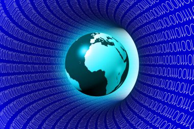 Dünya /, ikili kod - büyük Internet bağlantısı vb gibi konular için küre.