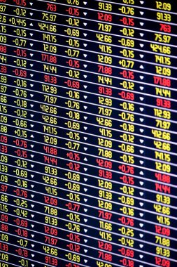 İş grafiği kavramı - işletme, ekonomi, ticaret, hisse senedi vb gibi konular için büyük.