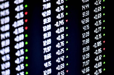 İş grafiği kavramı - işletme, ekonomi, ticaret, hisse senedi vb gibi konular için büyük.