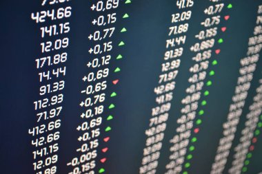 İş grafiği kavramı - işletme, ekonomi, ticaret, hisse senedi vb gibi konular için büyük.