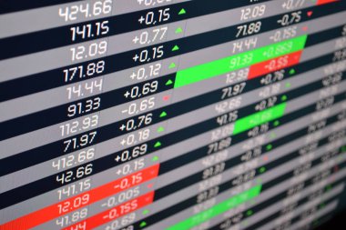 İş grafiği kavramı - işletme, ekonomi, ticaret, hisse senedi vb gibi konular için büyük.