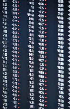 Kriz, durgunluk iş grafik - mali sorun kavramı