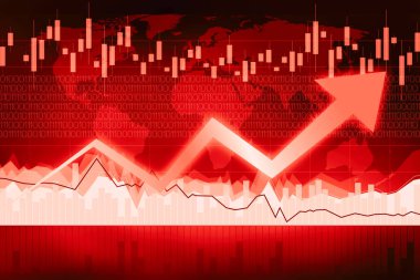 Yukarı ok, grafik - refah, büyüme kavramı