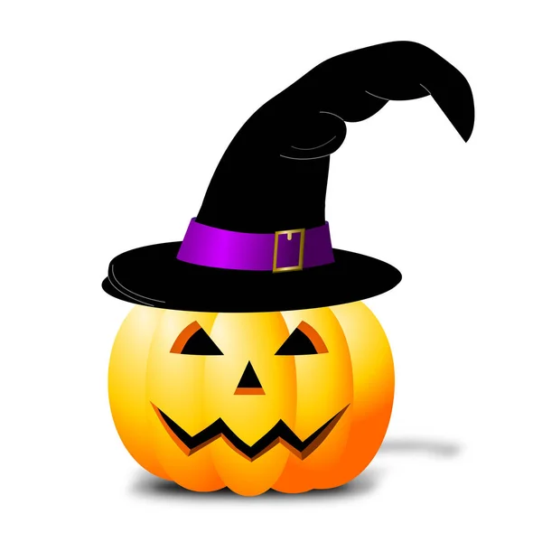 Halloween Illustration Lyktgubbe Pumpa — Stockfoto