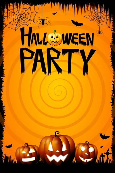 Halloween Illustration Halloween Party — Stockfoto