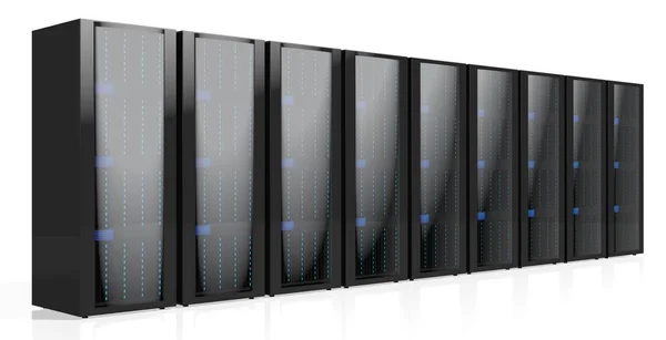 Servers Illustratie Groot Voor Onderwerpen Zoals Opslag Hosting Datacenter Internet — Stockfoto