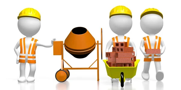 Construction Site Concept — Stock Photo, Image