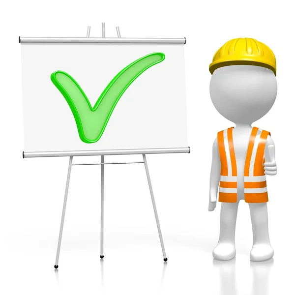 Construction Success Presentation — Stock Photo, Image