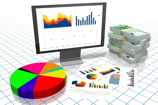 Grafik Illüstrasyon Arka Plan Kılavuzda — Stok fotoğraf