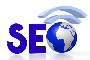 3D Seo (arama motoru optimizasyonu) / Internet kavramı