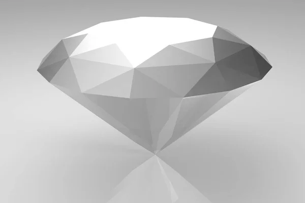 Diamant Ideal Für Themen Wie Schmuck Luxus Wohlstand Usw — Stockfoto