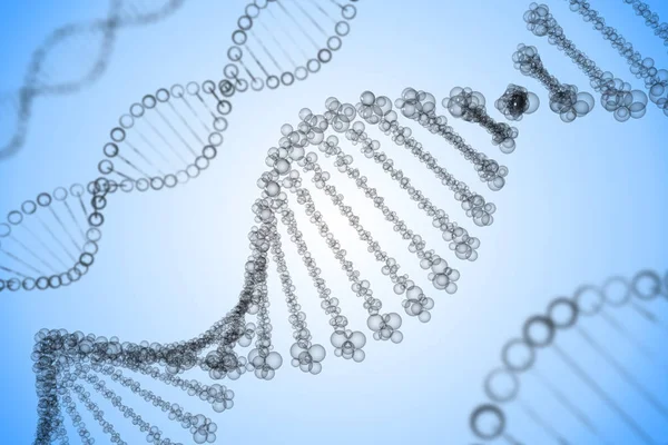 Łańcuchy Dna Idealna Tematy Jak Nauka Genetyki Biotechnologii Itp — Zdjęcie stockowe