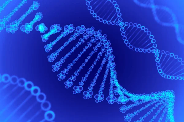 Dna Chains Great Topics Science Genetics Biotechnology Etc — Stock Photo, Image