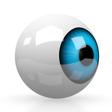 3D göz illüstrasyon - konular için büyük tarihlerde görme, görme, göz doktoru vb.