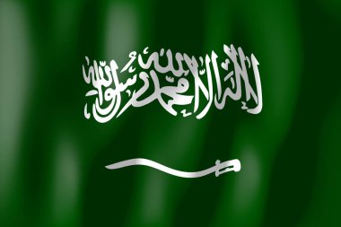 Suudi Arabistan - malzeme bayrak dokuma