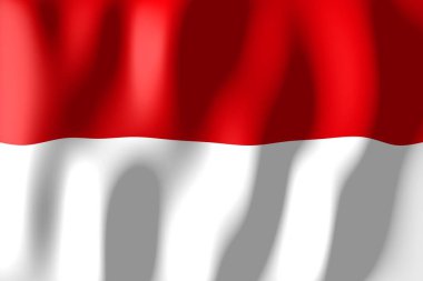 Endonezya - malzeme bayrak dokuma