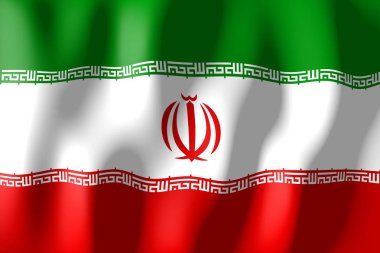 Iran - malzeme bayrak dokuma