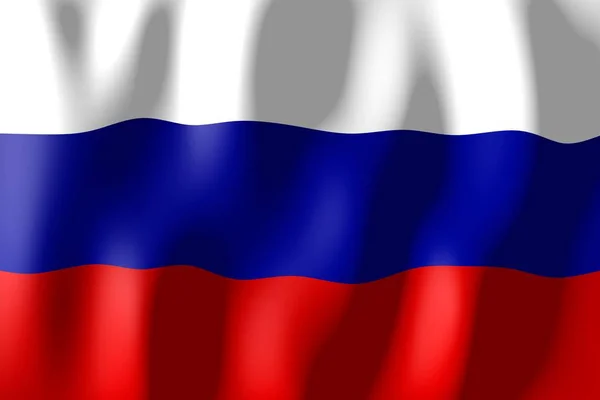 Rusland Weven Van Materiële Vlag — Stockfoto