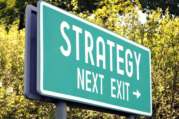 Strategy - next exit sign