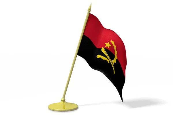 Bendera Angola — Stok Foto