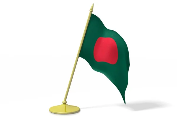 Bandeira Bangladesh — Fotografia de Stock