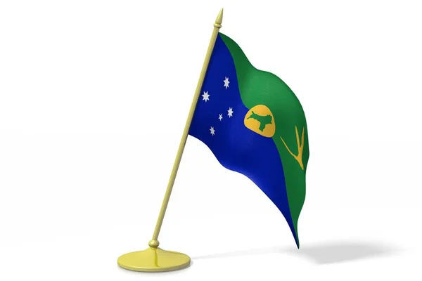 Bandera Christmas Island — Foto de Stock