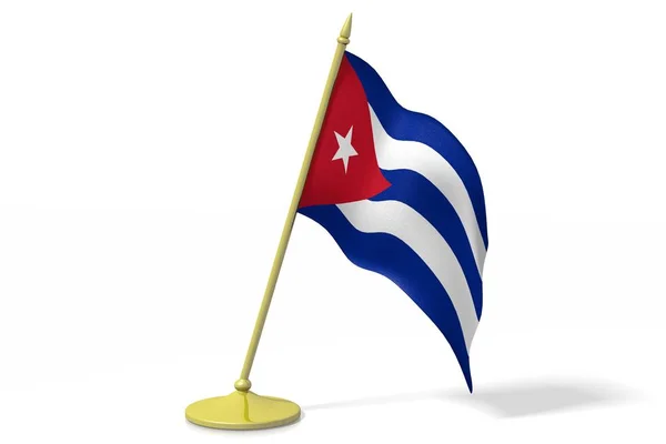 Bandeira Cuba — Fotografia de Stock