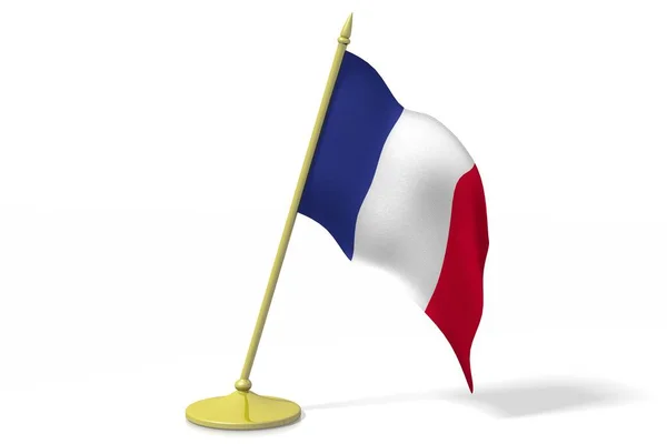 Flagge Von Frankreich — Stockfoto