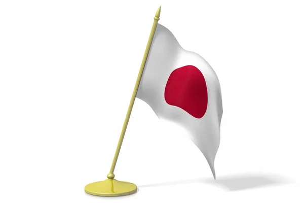 Flagge Von Japan — Stockfoto