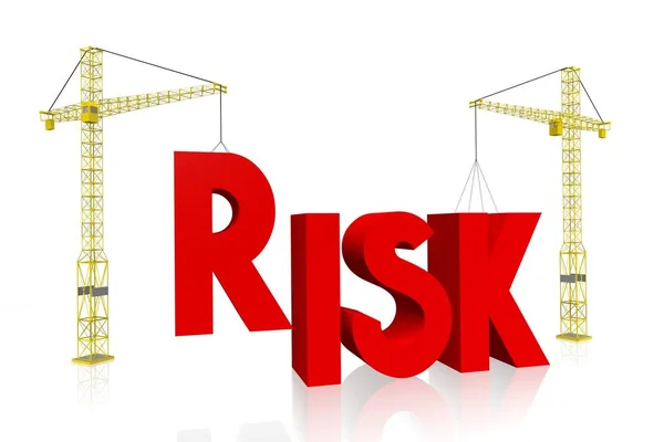 Crane Concept Risk — Stock Photo, Image