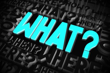 Ne? -3d tipografik kavramı
