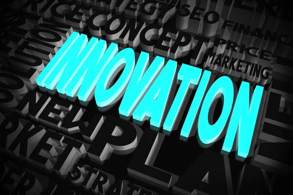 Innovation Typographical Concept — Stock Photo, Image