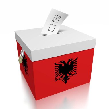 Arnavutluk'ta - 3d resim oylama