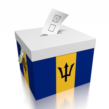 Barbados ' - 3d resim oylama